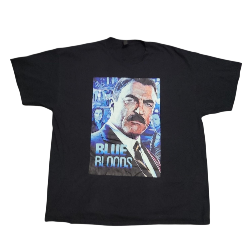 BLUE BLOODS Black Tee Shirt 2xl